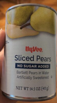 Sliced Pears front packaging