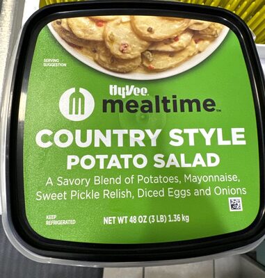Country style potato salad