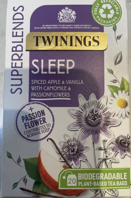 SLEEP Spiced apple & vanilla with camomille & passionflowers