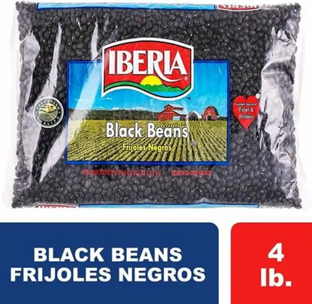 Black Beans front packaging