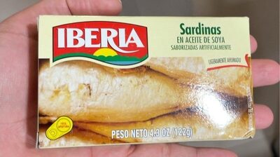 Sardinas en aceite de soya