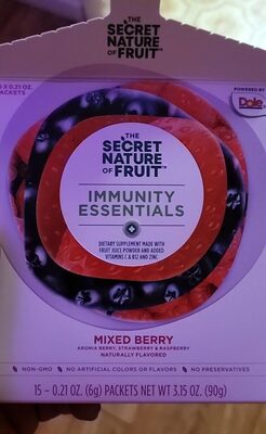 Immunity essentials front packaging