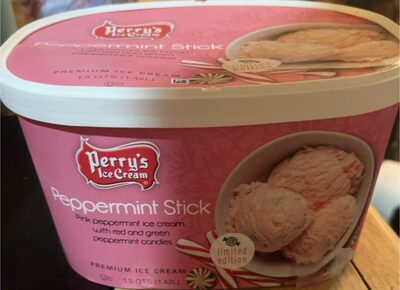 Peppermint stick icecream