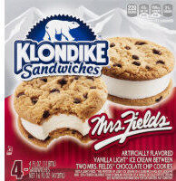 Ice Cream Sandwiches front packaging