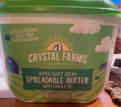 Spreadable butter