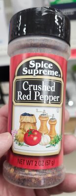 Crushed Red Pepper ingredients label