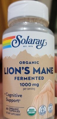 Lion's Mane, Fermented Organic