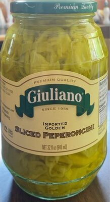 Sliced Peperoncini front packaging