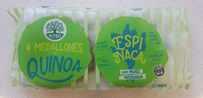 Medallones de quinoa y espinaca