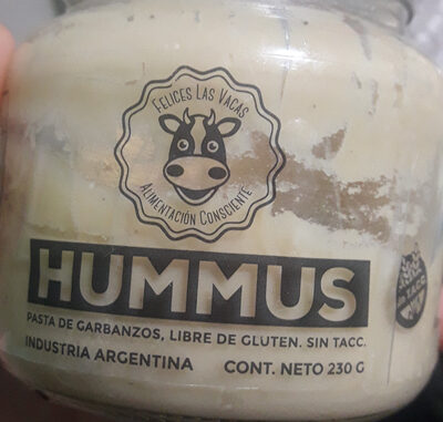 Hummus front packaging