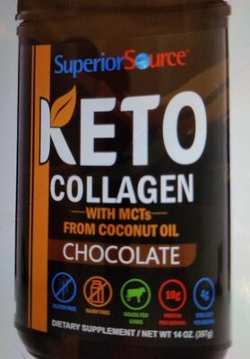 Keto Collagen front packaging