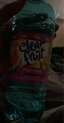 Non-Carbonated Water Beverage, Fruit Punch