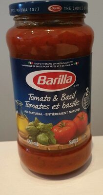 Sauce tomates et basilic