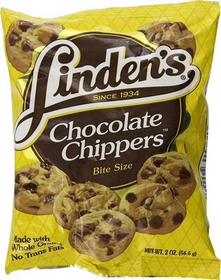 Lindens chocolate chip chippers cookies thirtysix ounce
