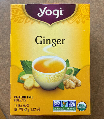 Ginger Tea front packaging