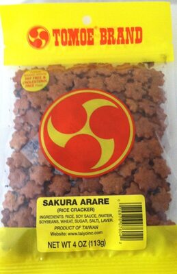 Sakura arare rice crackers hawaii snacks ounces each