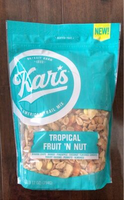 Tropical Fruit ‘N Nut front packaging