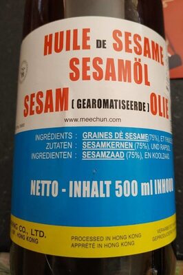 Sésame oil