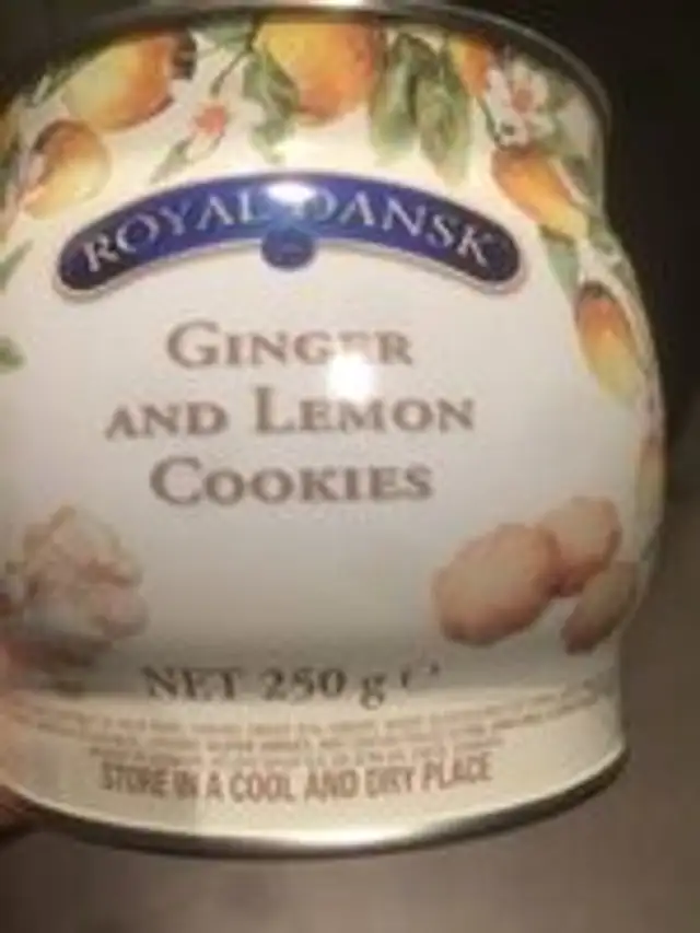 Biscuits au gingembre et au citron