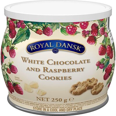 White chocolate raspberry