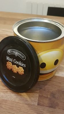 Mini cookies front packaging