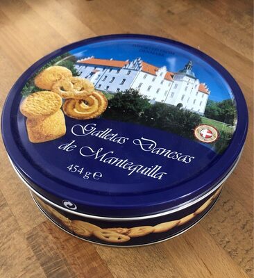 Galletas Danesas de Mantequilla