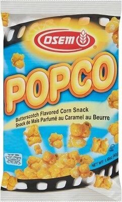 Butterscotch Flavored Popco Corn Snack