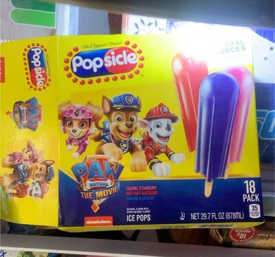 Ice Pops front packaging