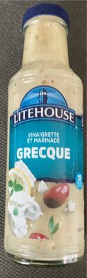 Vinaigrette et marinade GRECQUE front packaging
