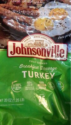 Turkey sausage front packaging