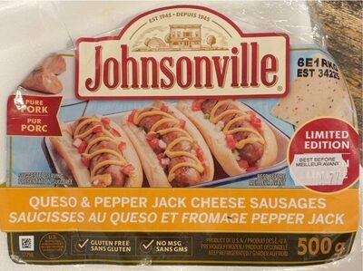 Queso & Pepper Jack Cheese Sausages