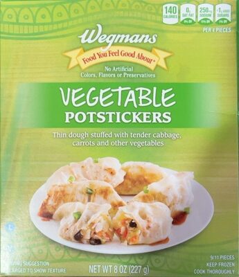 Vegetable potstickers