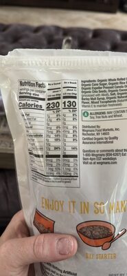 Granola, cocoa and Chia