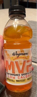 Mvp performance sports drink front packaging