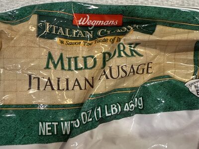 Mild Pork Italian Sausage