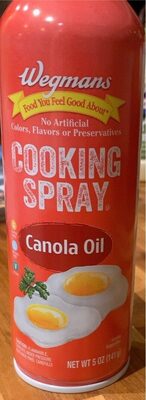 Canola Oil Cooking Spray front packaging