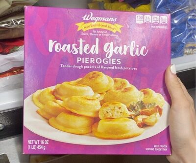 Roasted Garlic Pierogies