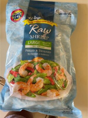 raw shrimp
