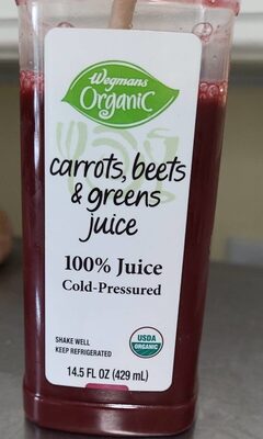 Carrots beets and green juice