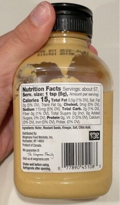 Traditional Dijon Mustard front packaging