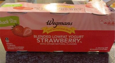 Blended Lowfat Strawberry Yogurt