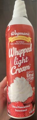 Whipped cream light