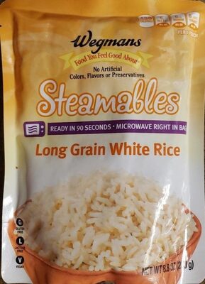 steamable long grain rice