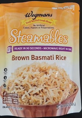 Steamables Brown Basmati Rice