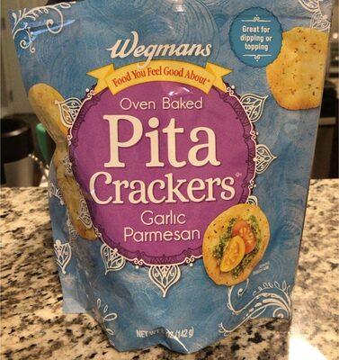 Oven Baked Pita crakers