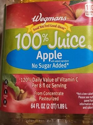 100% Juice, Apple