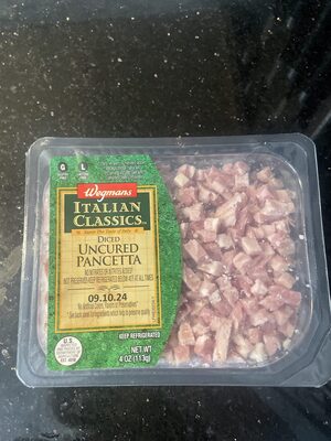 Diced Uncured Pancetta