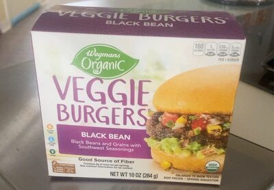 Veggie burgers black bean