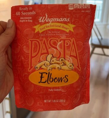 Wegmans elbows front packaging