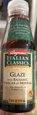 Glaze with Balsamic Vinegar of Modena